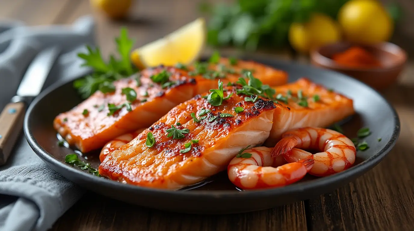 Shrimp and Salmon Recipes