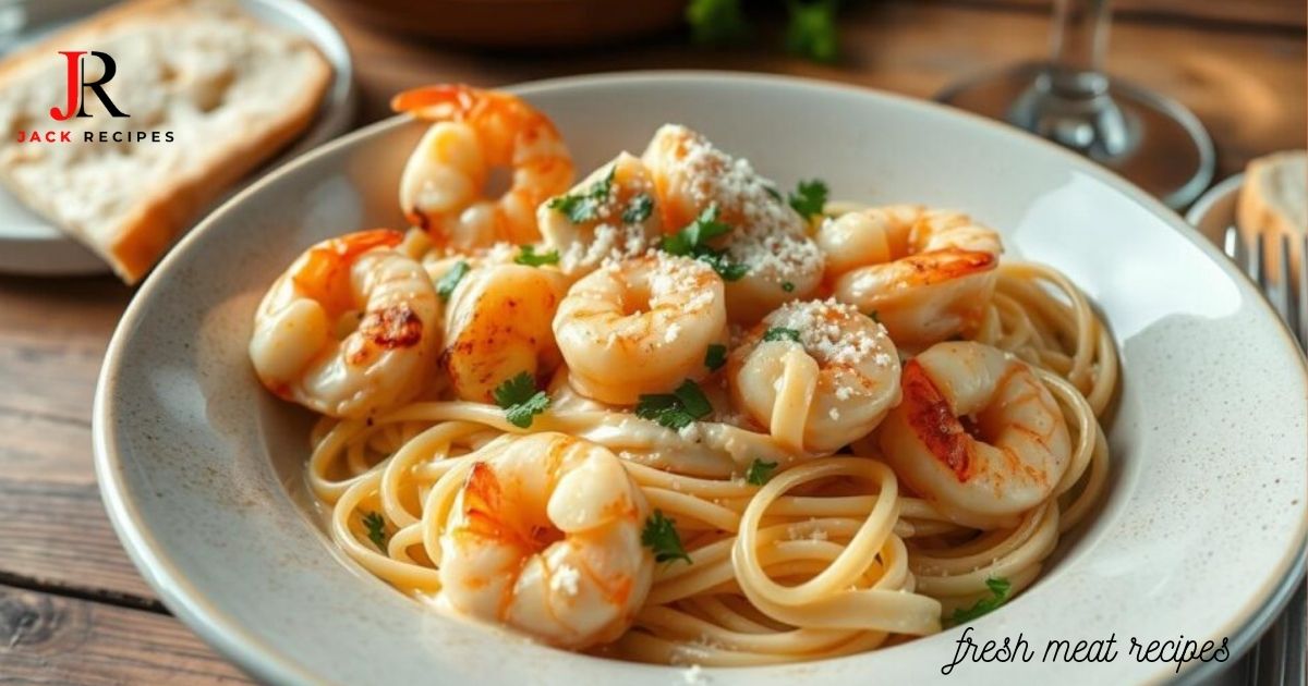 chicken and shrimp pasta