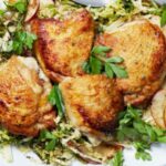 chicken thighs cabbage