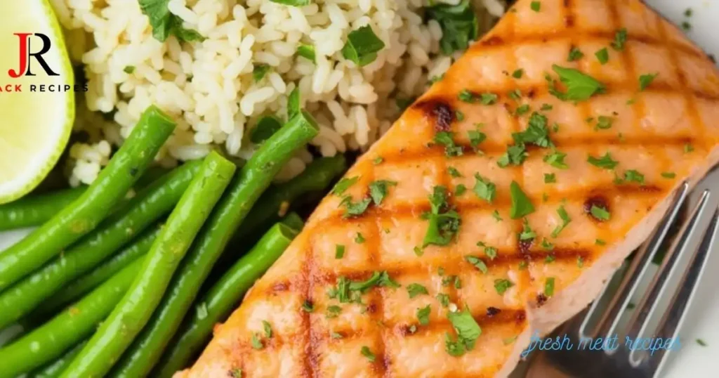 salmon and rice