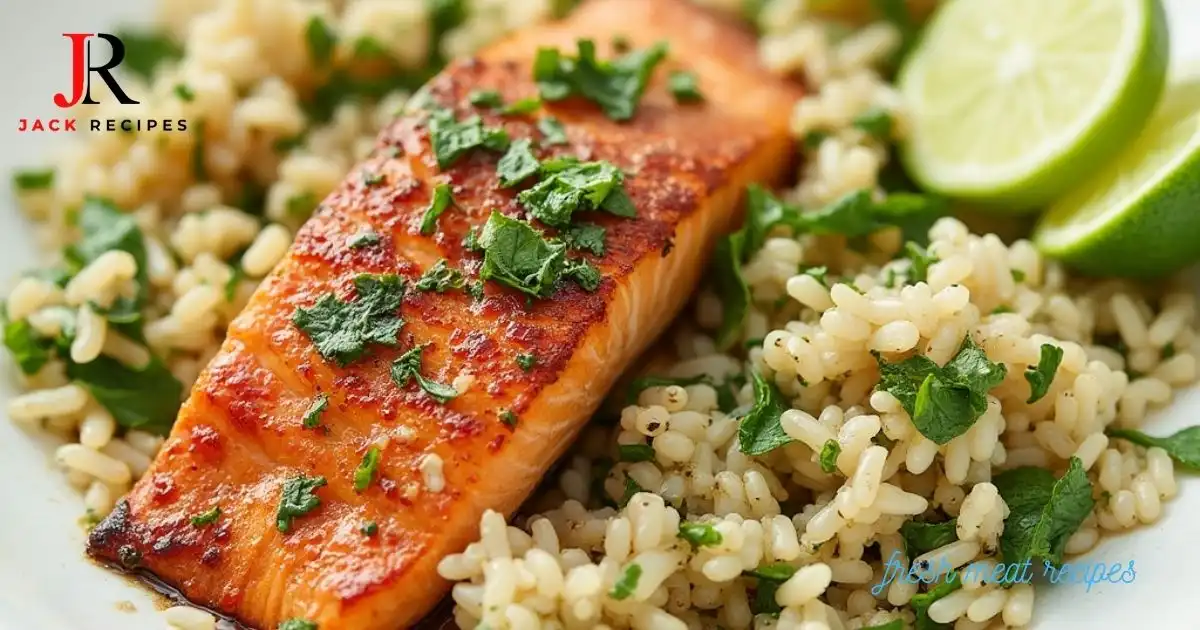 salmon and rice