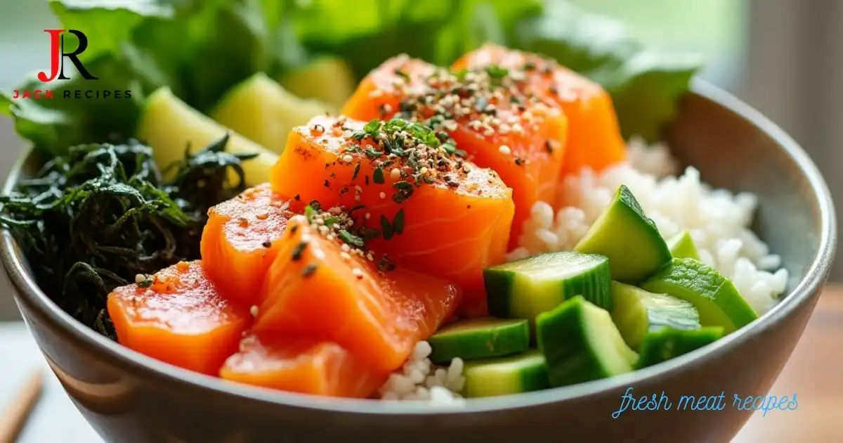 salmon poke bowl