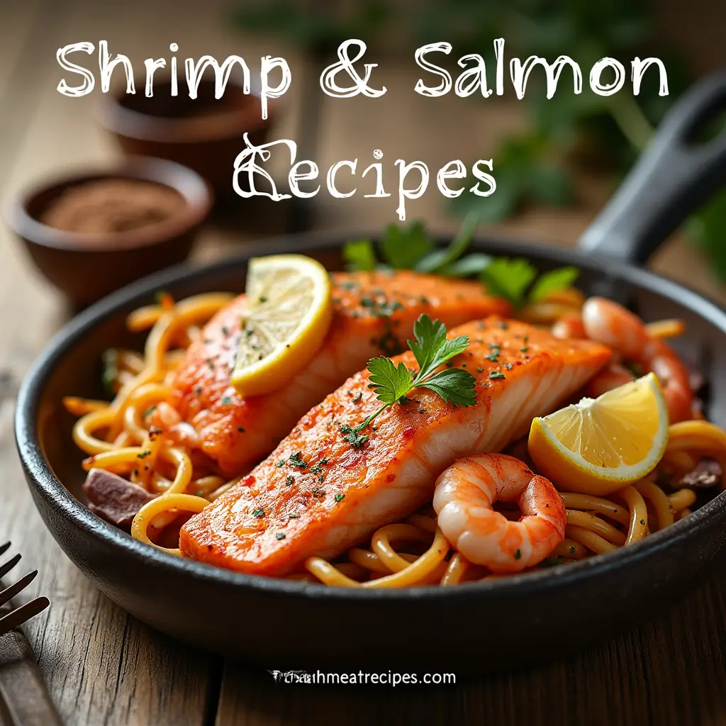 shrimp & salmon recipes