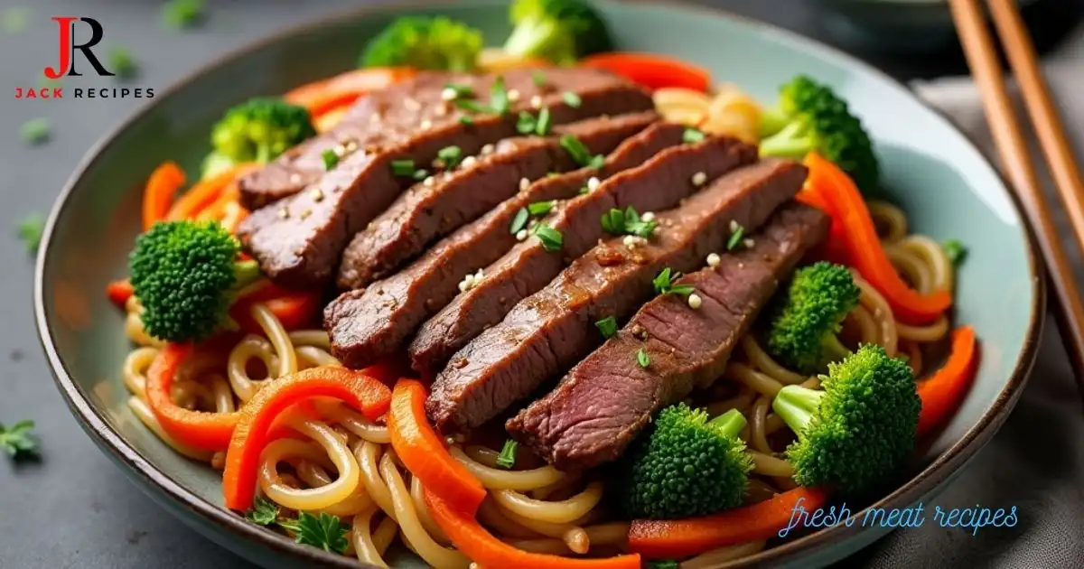 thin sliced beef recipe