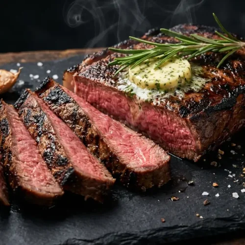 grilled sirloin steak