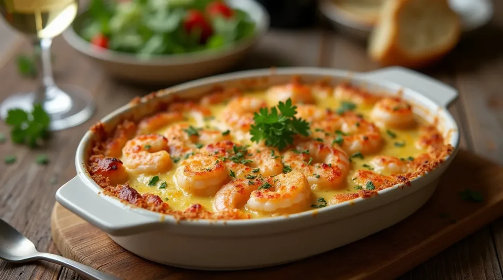 Shrimp Gratin