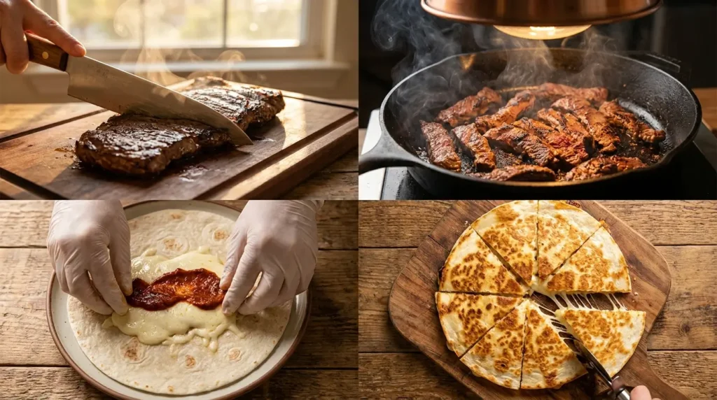Step-by-Step Instructions Mastering the Quesadilla