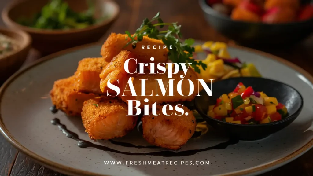 crispy salmon bites