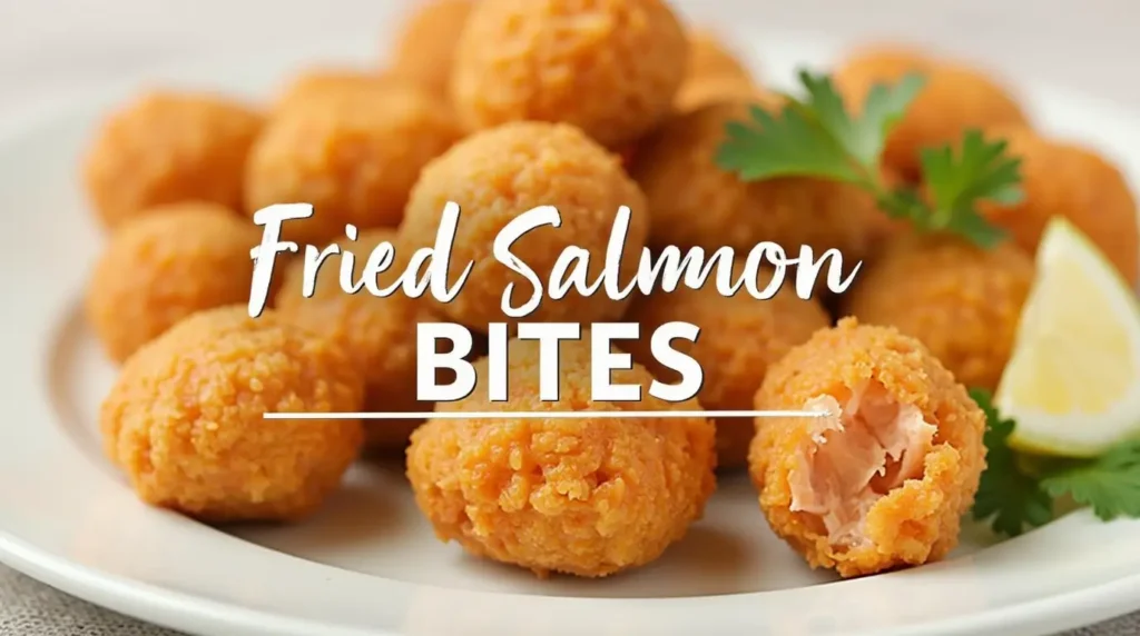 fried salmon bites