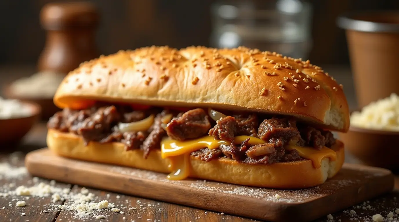 philly cheesesteak bread