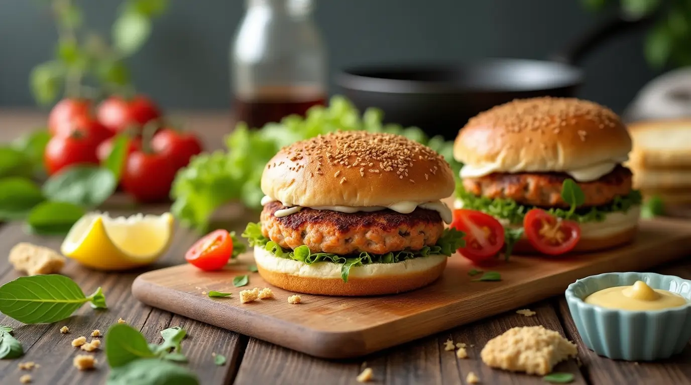 salmon burgers with canned salmon