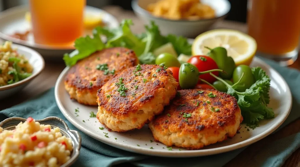 what to eat with salmon patties