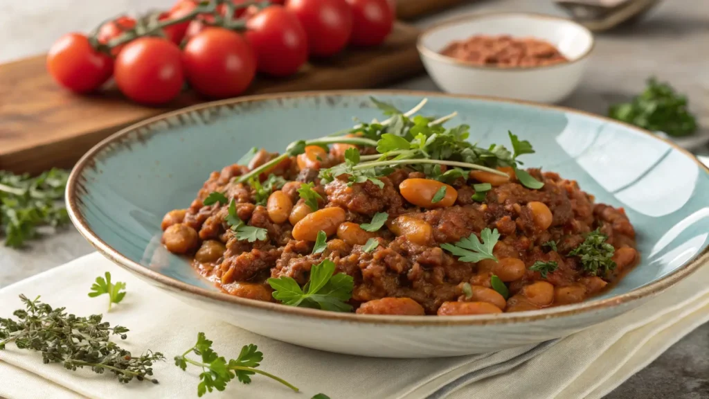 Baked Beans and Ground Beef