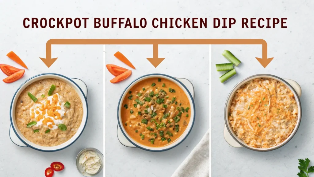 Crockpot Buffalo Chicken Dip Recipe 