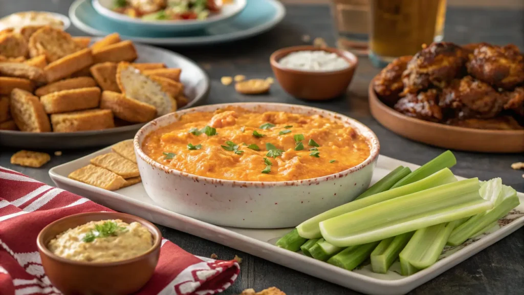 Crockpot Buffalo Chicken Dip Recipe