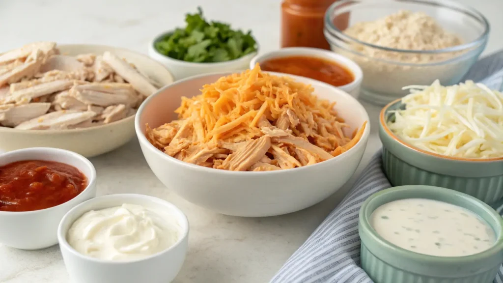 Crockpot Buffalo Chicken Dip Recipe