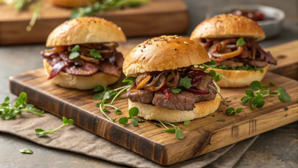 Roast Beef Sliders