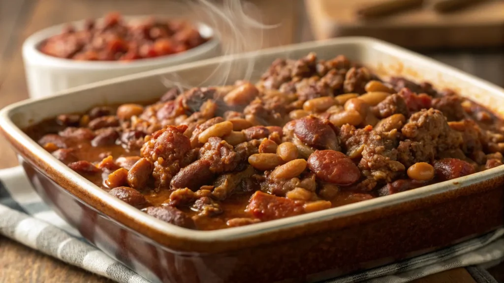 Baked Beans and Ground Beef