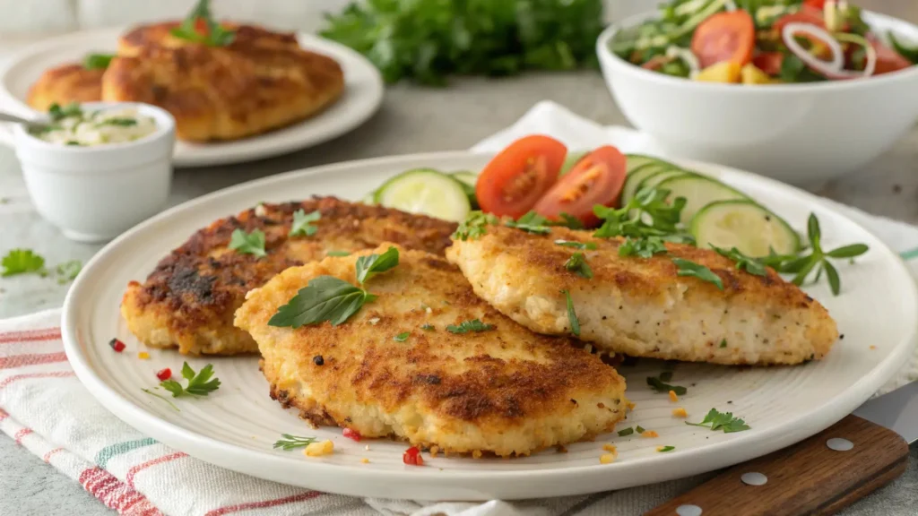 baked chicken cutlets