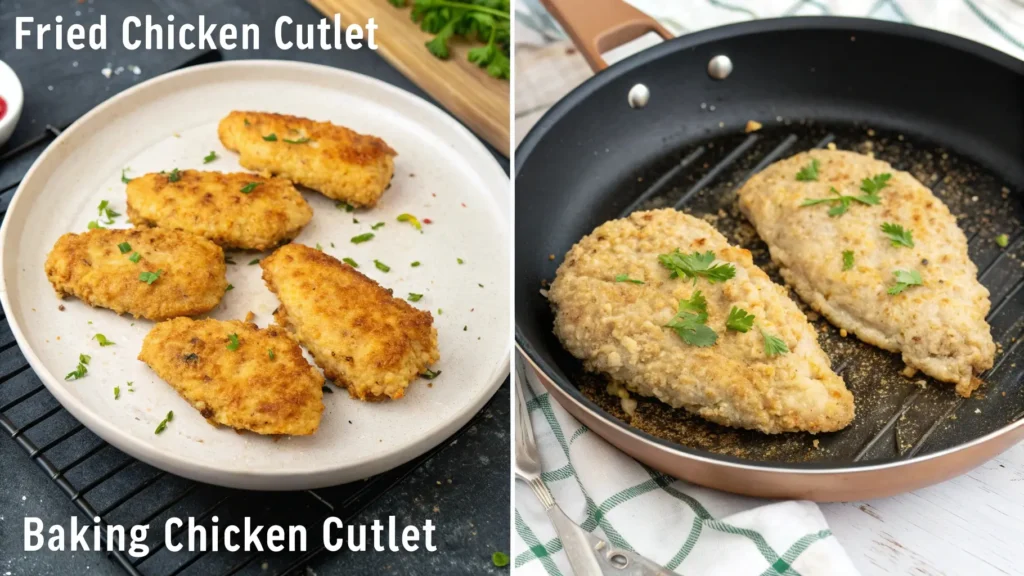 baked chicken cutlets