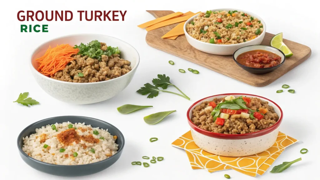 ground turkey and rice recipes