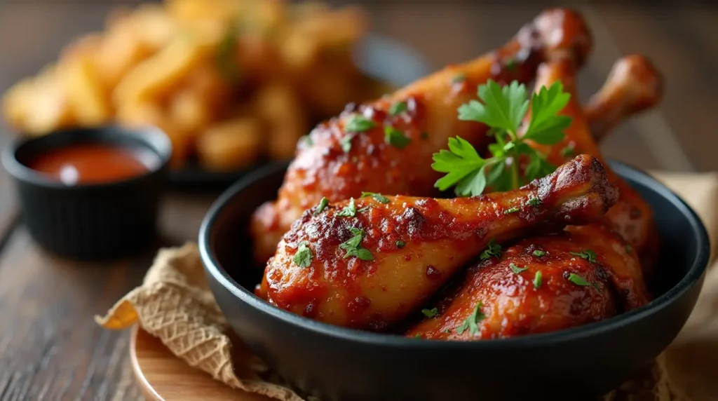 smoked chicken drumsticks