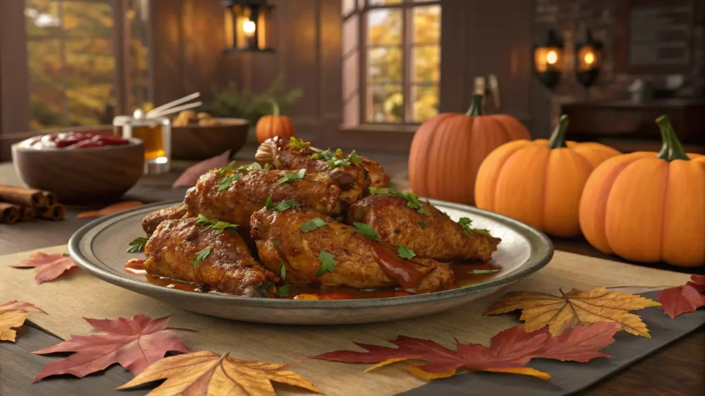 smothered turkey wings recipe