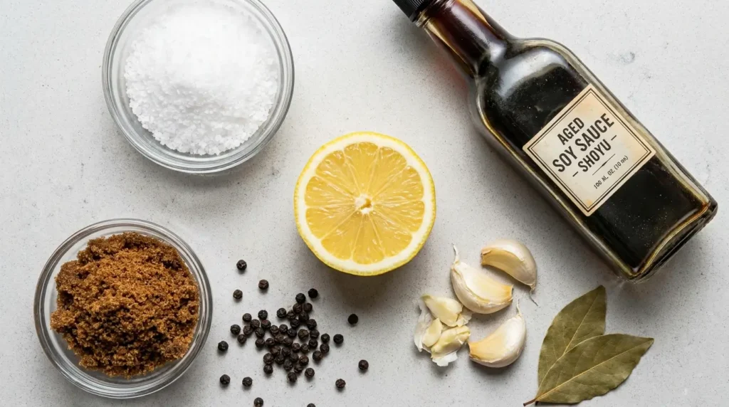 Ingredients List : smoked fish brine