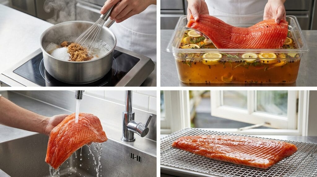 Step-by-Step Instructions : smoked fish brine