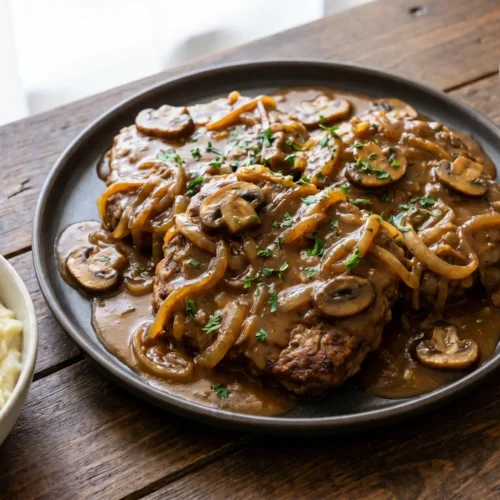 Smothered Cubed Steak