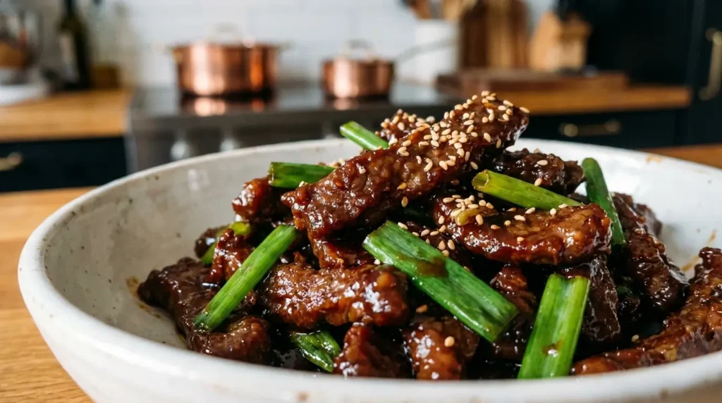 Mongolian Beef Stir-Fry