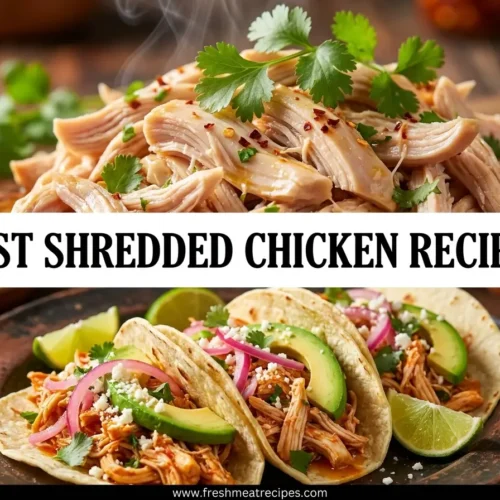 SHREDDED CHICKEN RECIPES