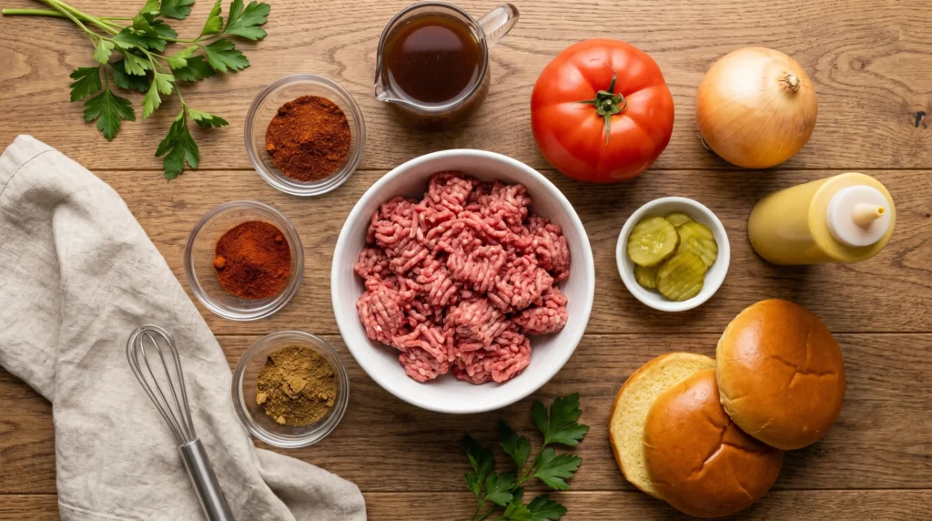 chili cheeseburger ingredients 